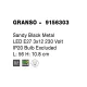 Lustra Plafon GRANSO Nova Luce Modern, E27, 9156303, Grecia