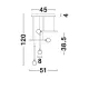 Suspensie CAYO Nova Luce Modern, Led, 9157904, Grecia