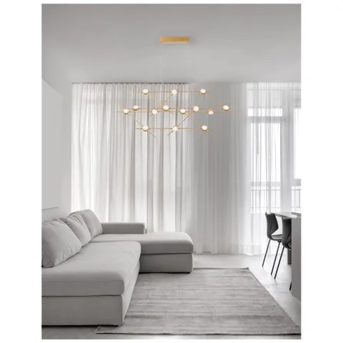 Candelabru ATOMO Nova Luce Modern, Led, 9180614, Grecia