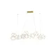 Candelabru NEBULA Nova Luce Modern, Led, 9186814, Grecia