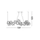 Candelabru NEBULA Nova Luce Modern, Led, 9186814, Grecia