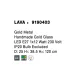 Pendul LAVA Nova Luce Modern, E27, 9190403, Grecia