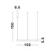 Suspensie MOTIF Nova Luce Modern, Led, 9190755, Grecia