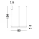 Suspensie MOTIF Nova Luce Modern, Led, 9190848, Grecia
