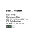 Pendul LONI Nova Luce Modern, E27, 9191241, Grecia
