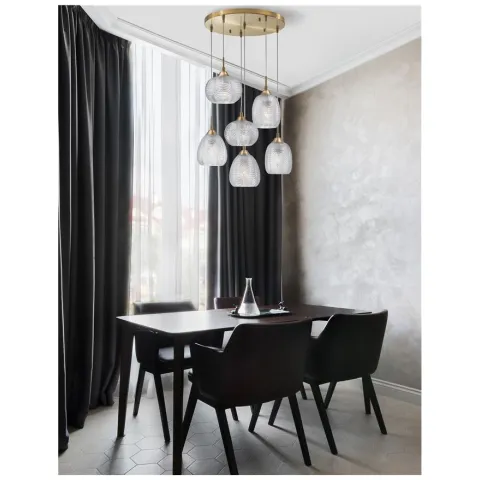 Suspensie VARIO Nova Luce Modern, E27, 9191544, Grecia