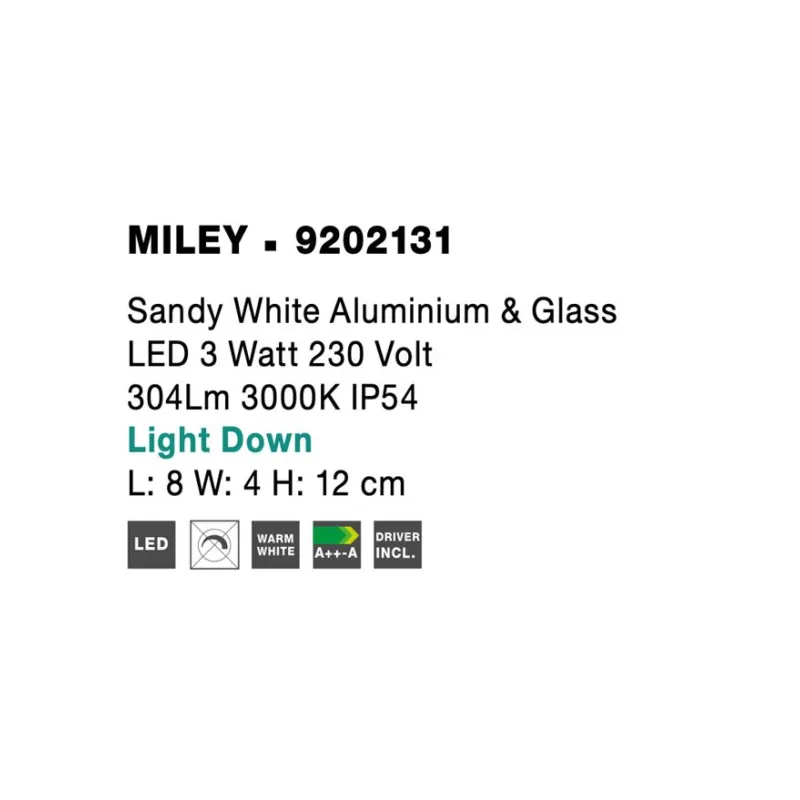 Aplica Tehnica MILEY Nova Luce Modern, Led, 9202131, Grecia