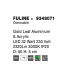 Plafoniera FULINE Nova Luce Modern, Led, 9348071, Grecia