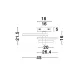 Lustra Plafon EMIL Nova Luce Modern, Led, 9349062, Grecia