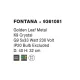 Lustra Plafon FONTANA Nova Luce Elegant, G9, 9361081, Grecia
