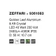 Lustra Plafon ZEFFARI Nova Luce Elegant, Led, 9361083, Grecia