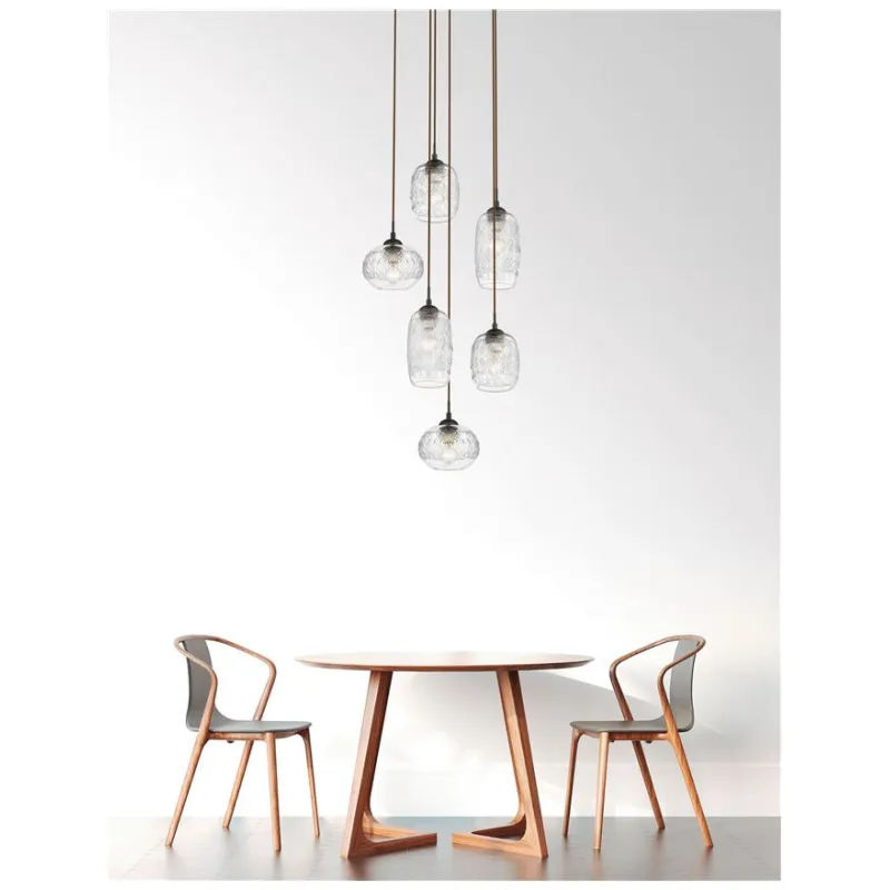 Suspensie DEVON Nova Luce Modern, E14, 938220, Grecia