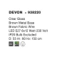 Suspensie DEVON Nova Luce Modern, E14, 938220, Grecia