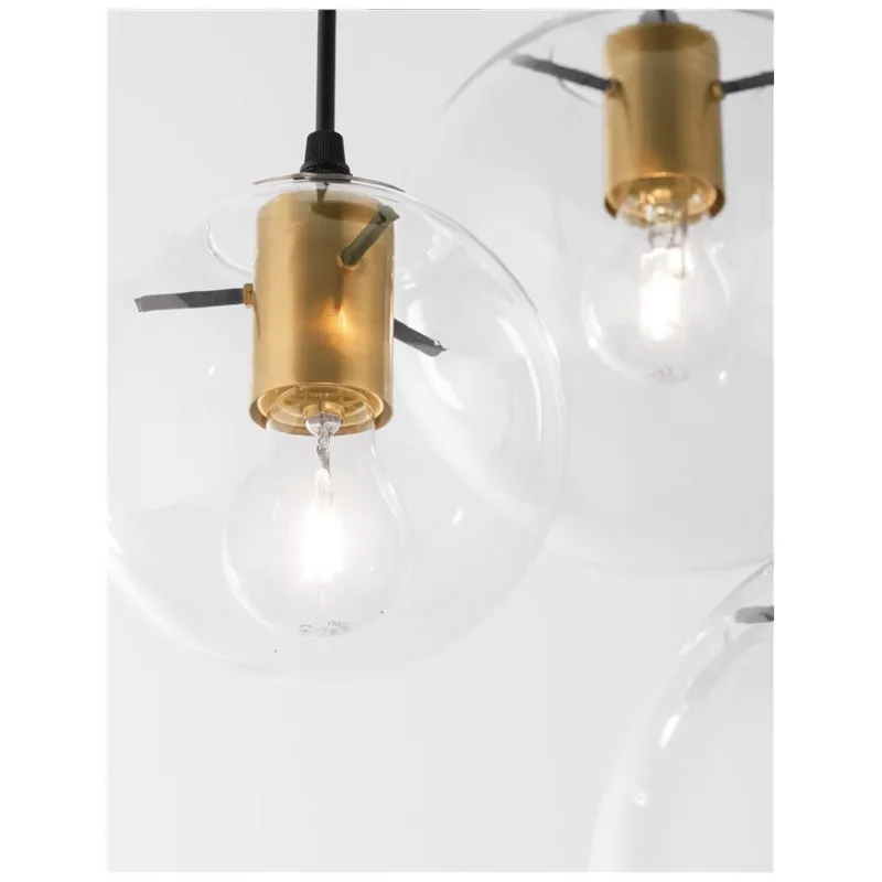 Suspensie MIRALE Nova Luce Modern, E27, 9416933, Grecia