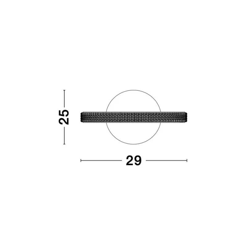 Veioza NAGER Nova Luce Modern, Led, 9481095, Grecia