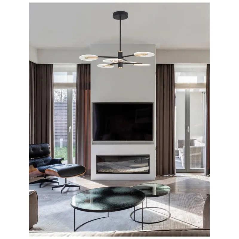 Lustra Plafon GENTI Nova Luce Modern, Led, 9545406, Grecia