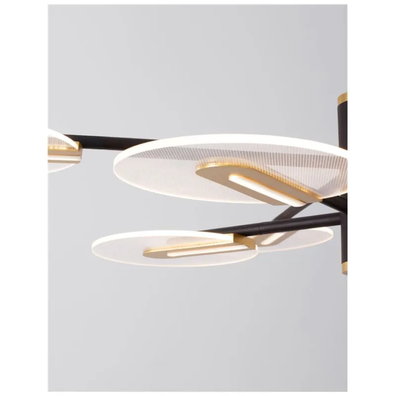 Lustra Plafon GENTI Nova Luce Modern, Led, 9545408, Grecia