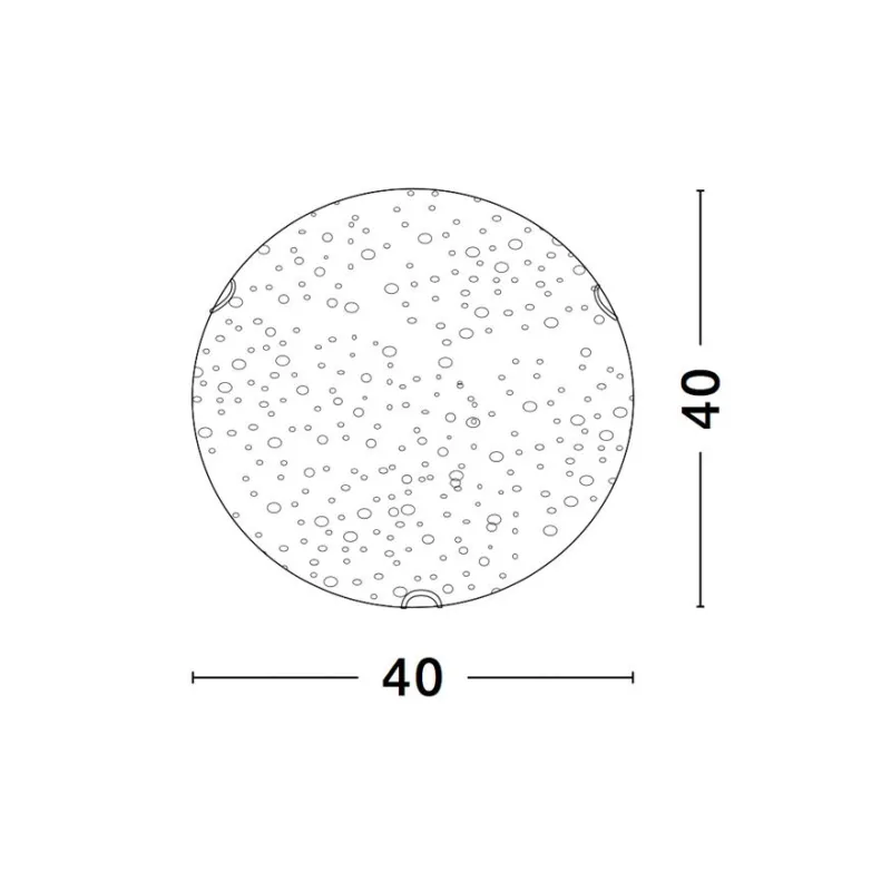 Plafoniera MINORI Nova Luce Modern, E27, 9546040, Grecia