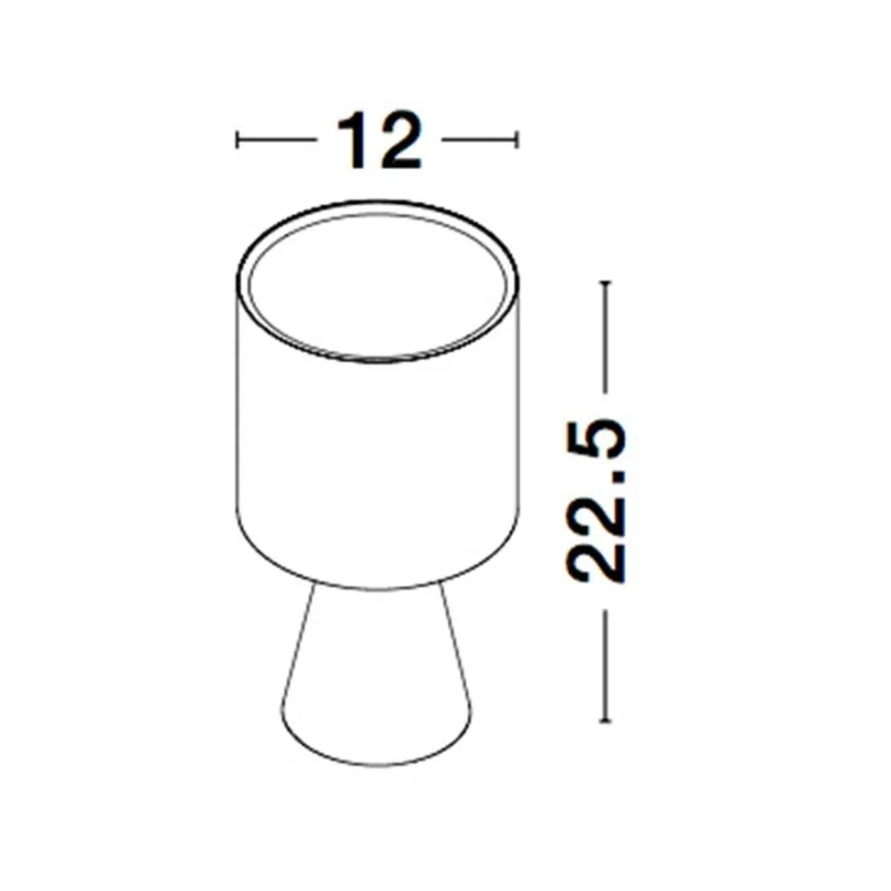 Veioza ORION Nova Luce Modern, E14, 9577161, Grecia