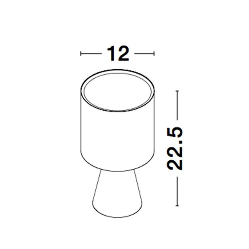 Veioza ORION Nova Luce Modern, E14, 9577162, Grecia