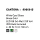 Suspensie CANTONA Nova Luce Modern, G9, 9960615, Grecia