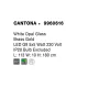 Suspensie CANTONA Nova Luce Modern, G9, 9960616, Grecia