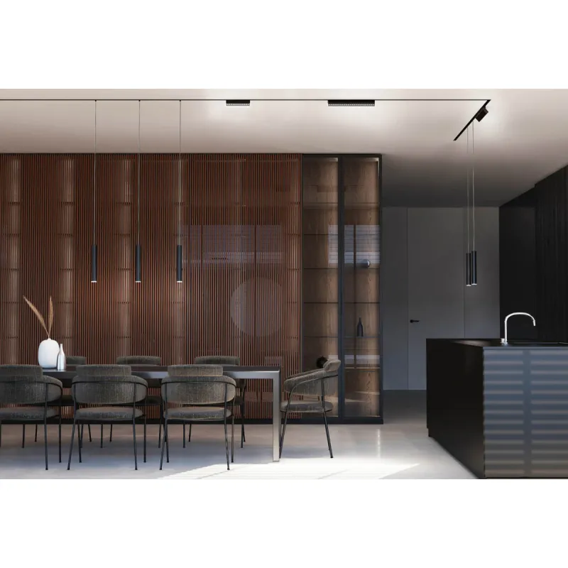 Pendul Sina Magnetica Lvm Roller Led 9W 10146 Nowodvorski LED, Negru, Polonia