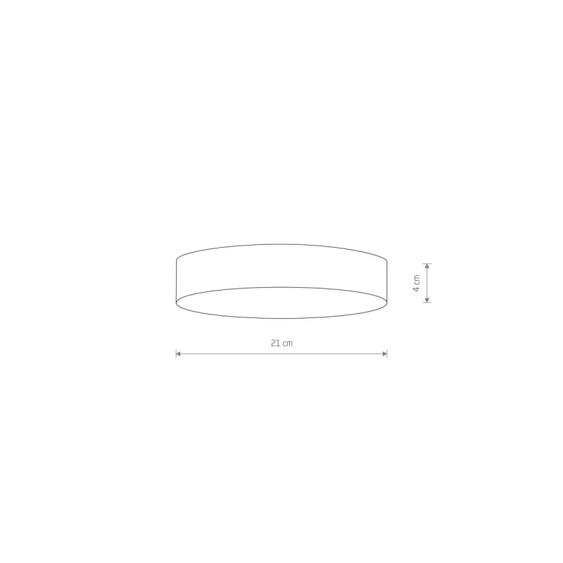 Plafoniera Lid Round Led 35W 10404 Nowodvorski LED, Alb, Polonia