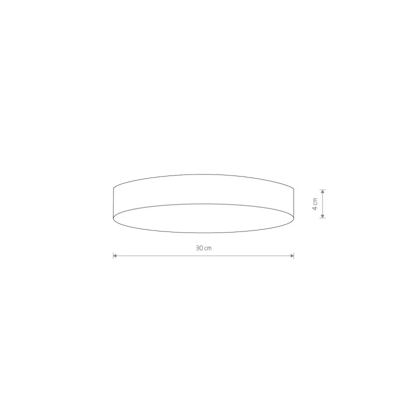 Plafoniera Lid Round Led 50W 10405 Nowodvorski LED, Alb, Polonia