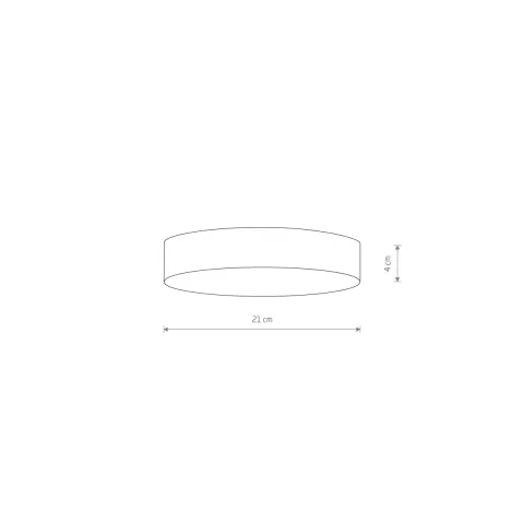 Plafoniera Lid Round Led 35W 10413 Nowodvorski LED, Alb, Polonia