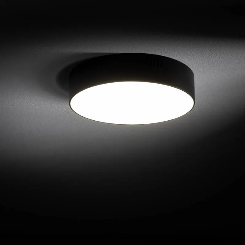 Plafoniera Lid Round Led 25W 10416 Nowodvorski LED, Negru, Polonia