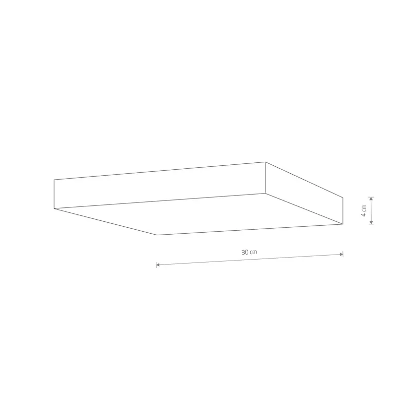 Plafoniera Lid Square Led 50W 10432 Nowodvorski LED, Alb, Polonia