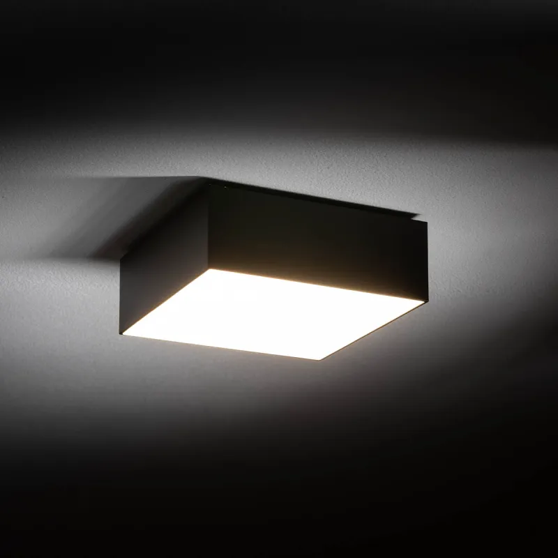 Plafoniera Lid Square Led 15W 10433 Nowodvorski LED, Negru, Polonia