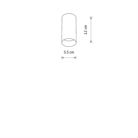 Downlight Aplicat 10778 Nowodvorski, Gu10