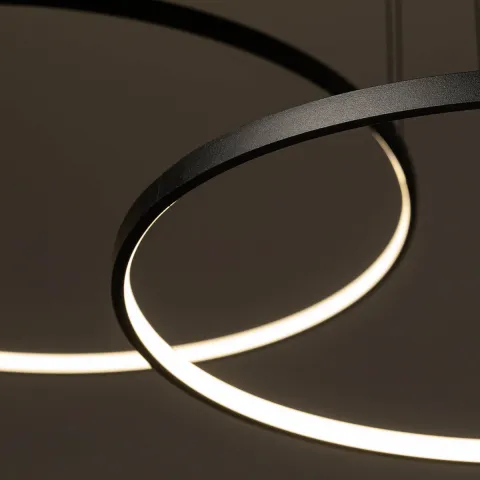 Suspensie Circolo Led 10817 Nowodvorski LED, Negru, Polonia