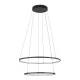 Suspensie Circolo Led 10864 Nowodvorski LED, Negru, Polonia
