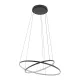 Suspensie Circolo Led 10864 Nowodvorski LED, Negru, Polonia