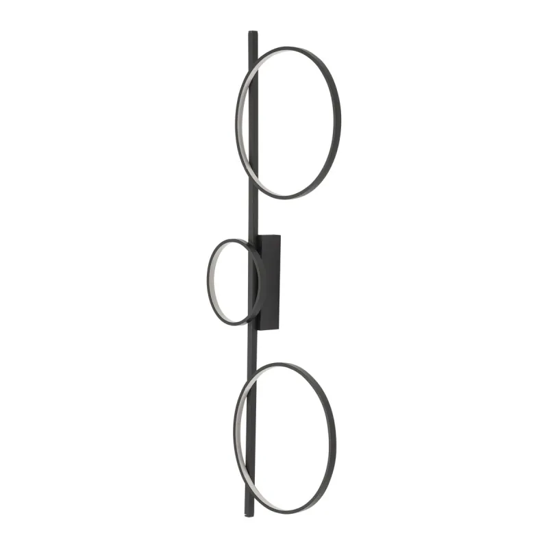 Aplica Circolo Led 10866 Nowodvorski LED, Negru, Polonia