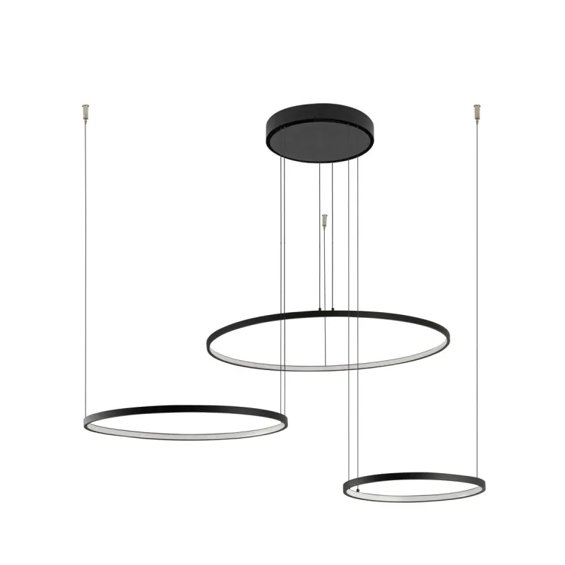 Suspensie Circolo Led 10867 Nowodvorski LED, Negru, Polonia