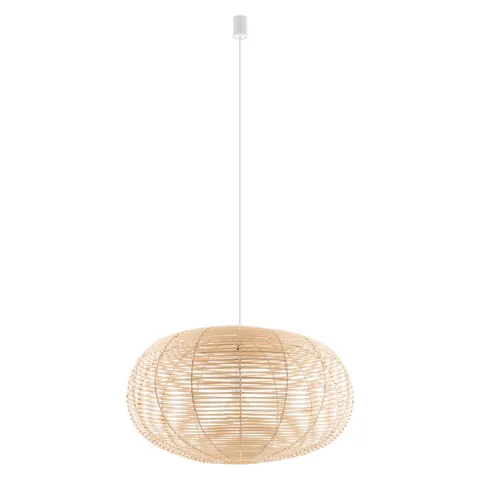 Pendul Rattan L 11155 Nowodvorski E27, Natural, Polonia