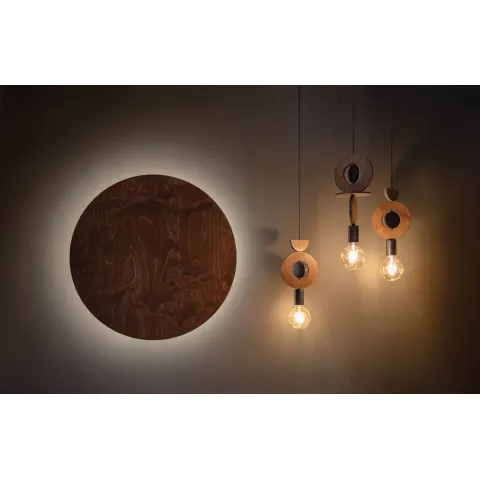 Aplica Ring Timber Led Xxl 11178 Nowodvorski LED, Lemn, Polonia
