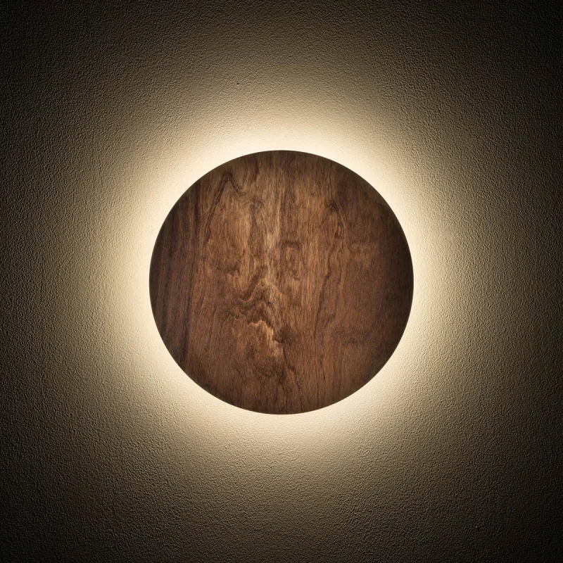 Aplica Ring Timber Led S 11288 Nowodvorski LED, Lemn, Polonia