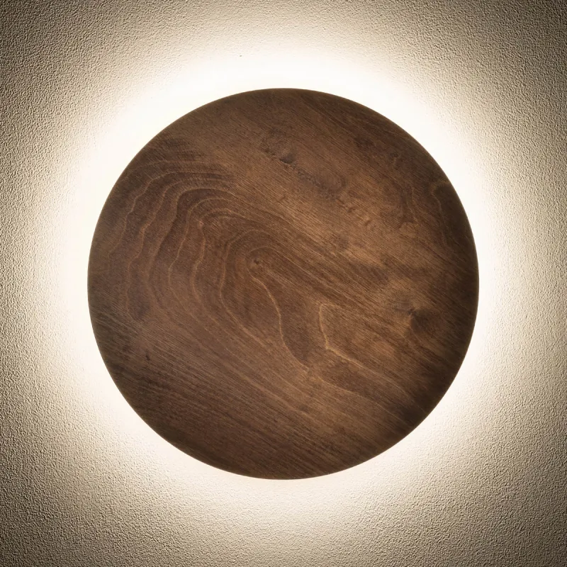 Aplica Ring Timber Led L 11291 Nowodvorski LED, Lemn, Polonia