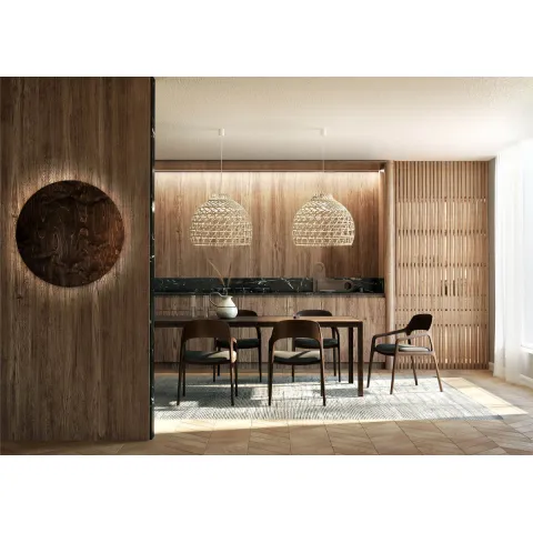 Aplica Ring Timber Led Xl 11292 Nowodvorski LED, Lemn, Polonia