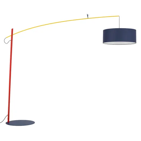 Lampadar 11430 Nowodvorski, Modern, E27, Roșu