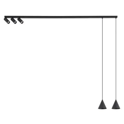 Lustra 11448 Nowodvorski, Minimalist, Gu10, Negru