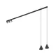 Lustra 11448 Nowodvorski, Minimalist, Gu10, Negru