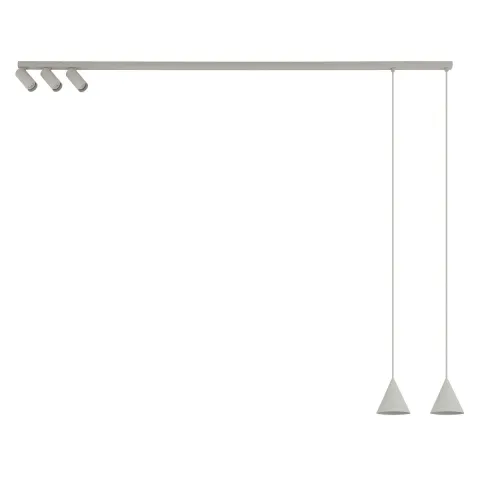 Lustra 11451 Nowodvorski, Minimalist, Gu10, Gri