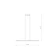 Lustra 11584 Nowodvorski, Minimalist, Led, Alb