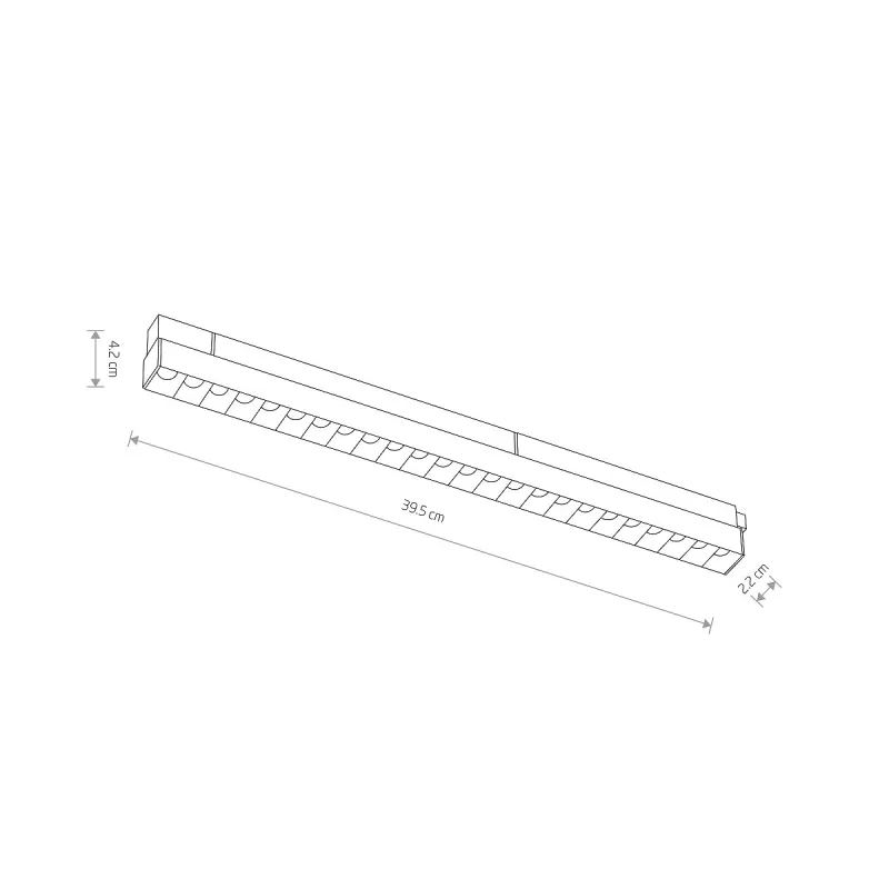 Downlight Șina Magnetică 11630 Nowodvorski, Led